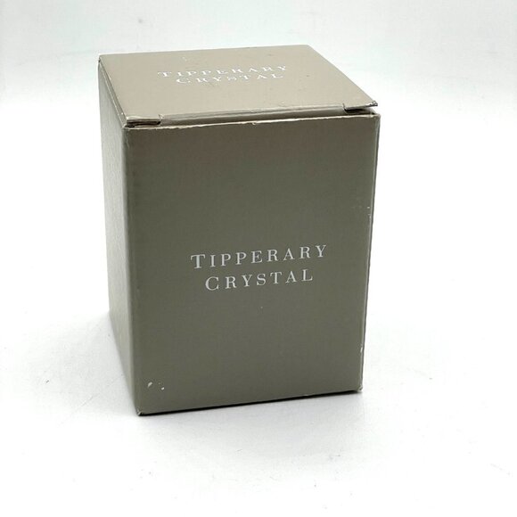NIB Tipperary Crystal Ireland Lead Cut Clear Crystal Bell with Ribbon Hanger - Picture 9 of 9